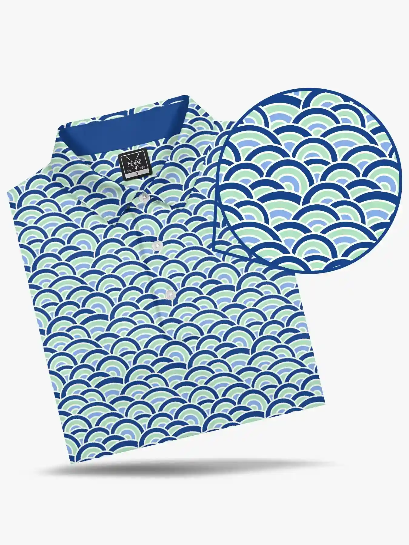 Trek Tide Blue Wave Polo - Deolax