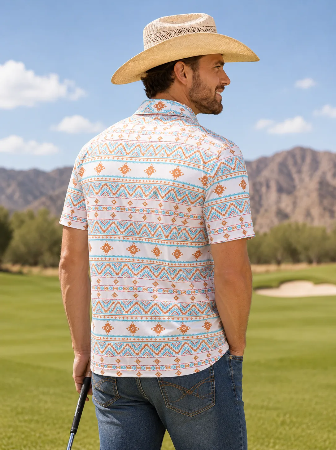 Tribal Aztec Polo
