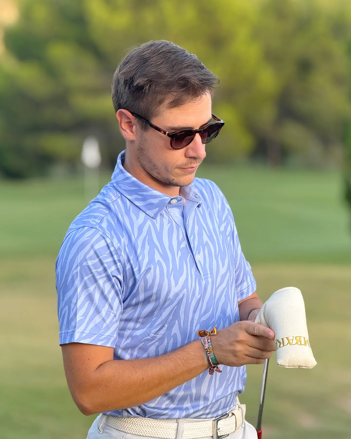 Trippin Zebra Polo - Deolax