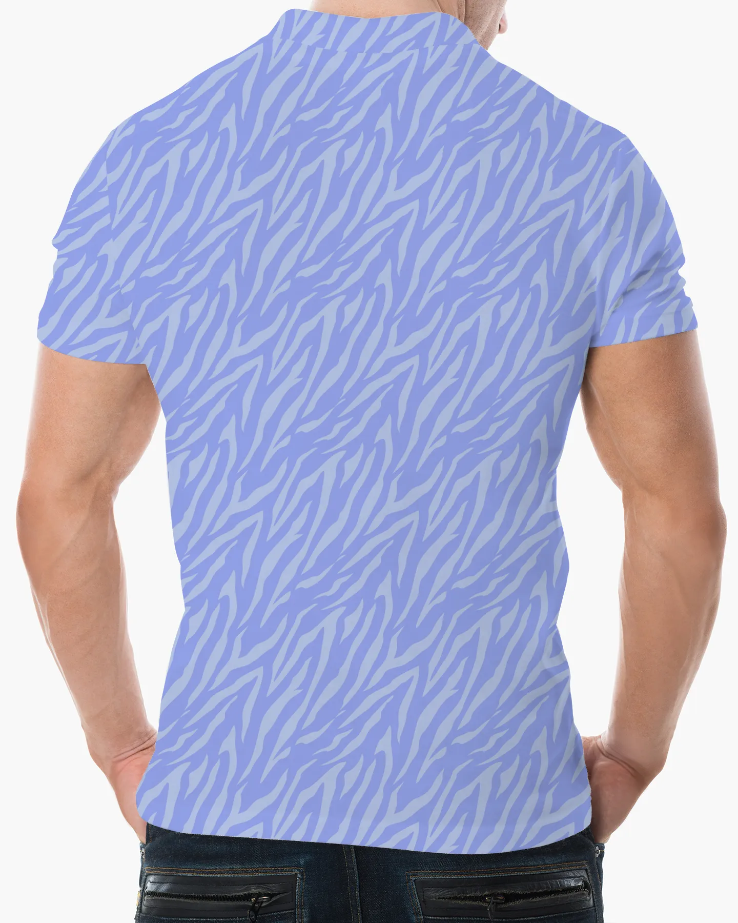 Trippin Zebra Polo - Deolax