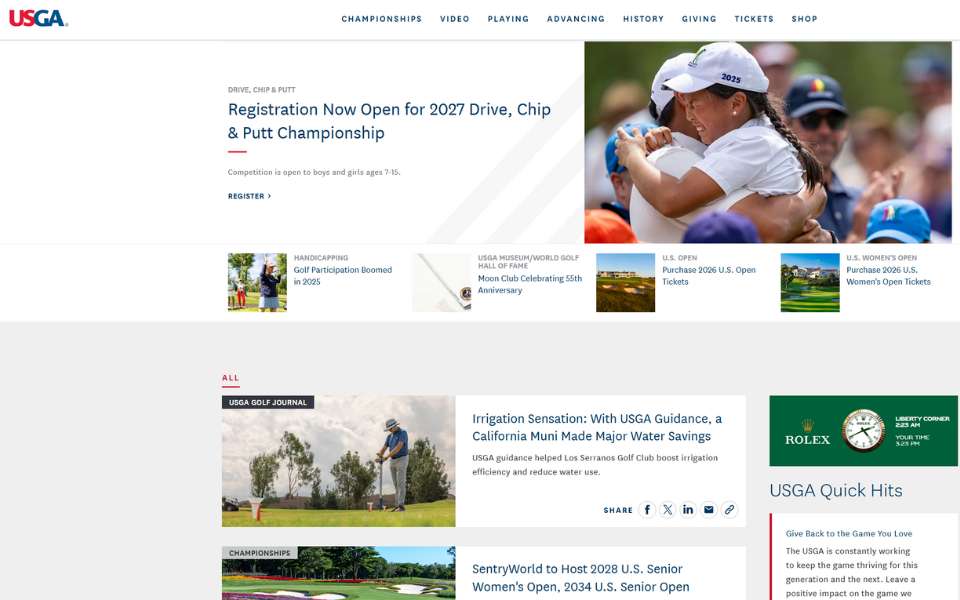 USGA Newsletter