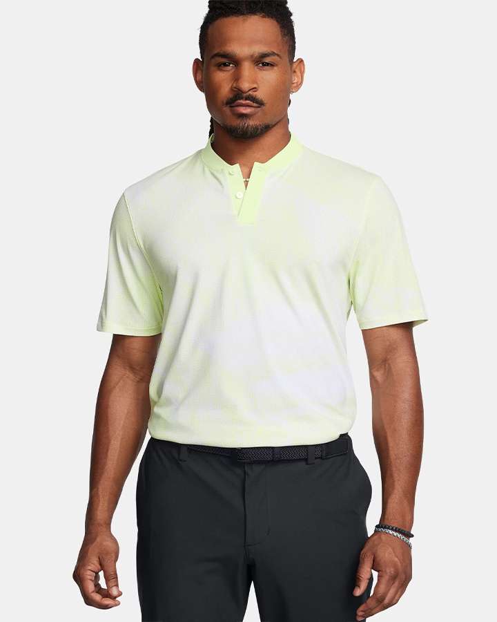 golf blade collar shirt