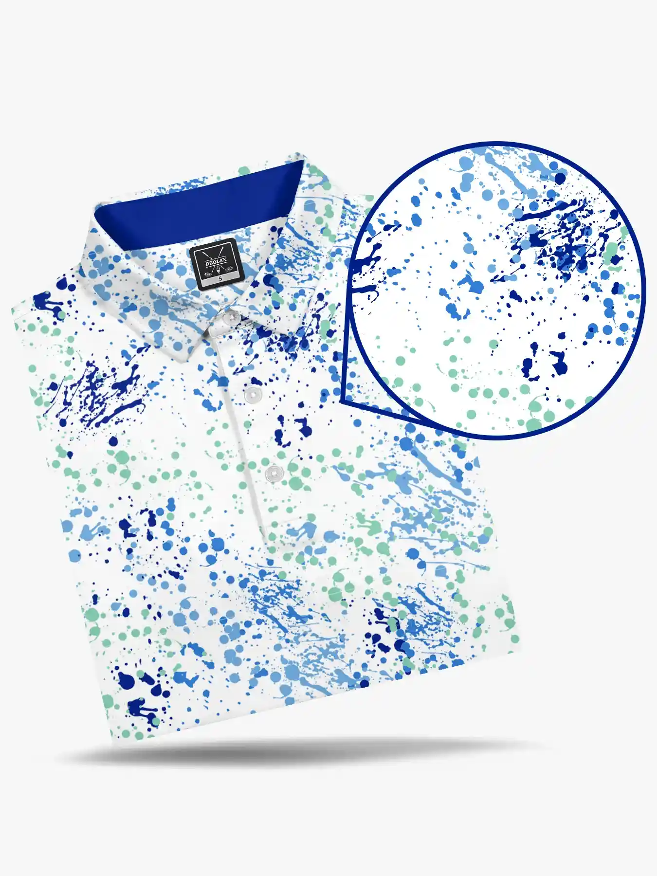 Urban Renewal Paint Splatter Polo - Deolax