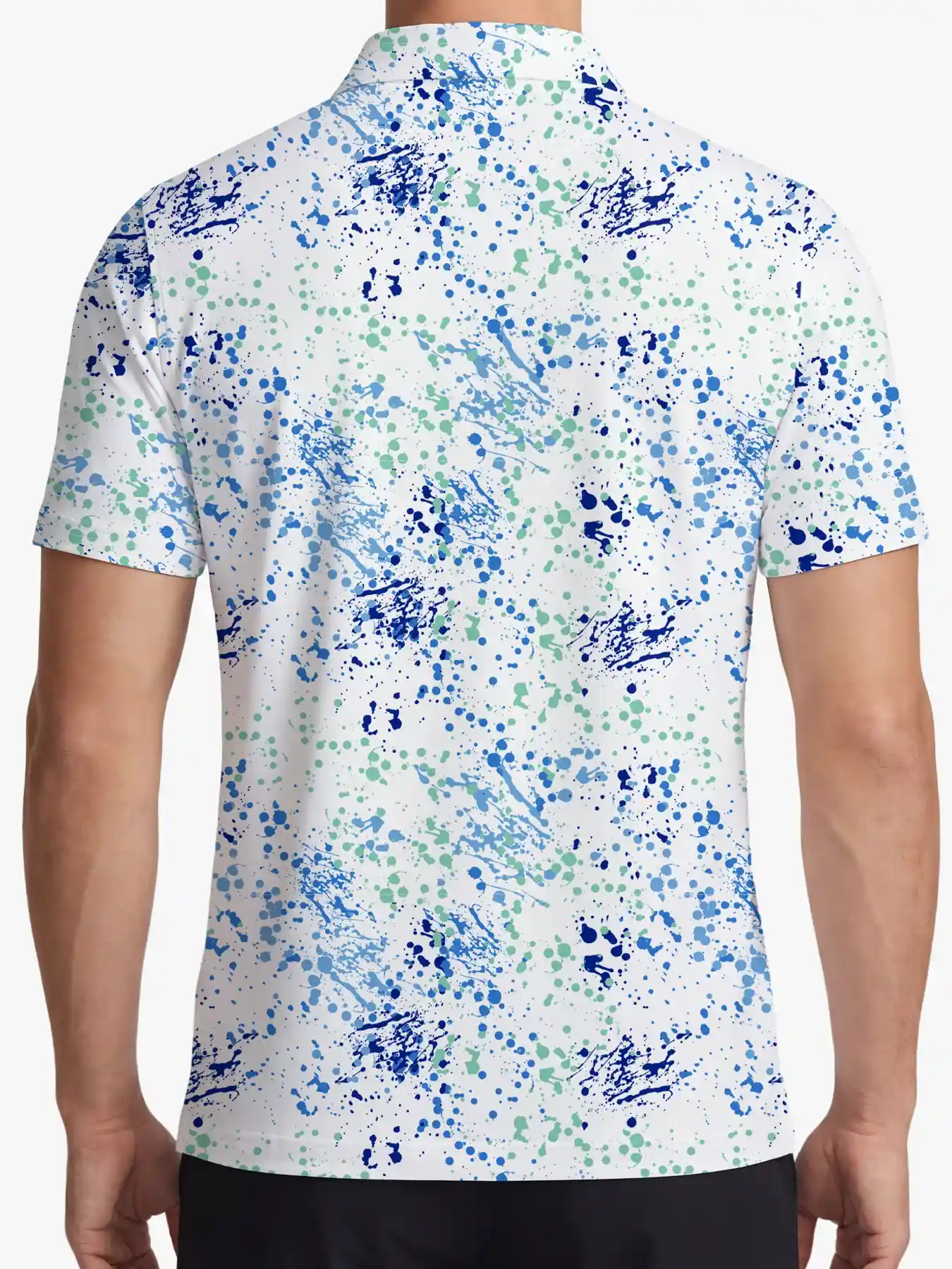 Urban Renewal Paint Splatter Polo - Deolax