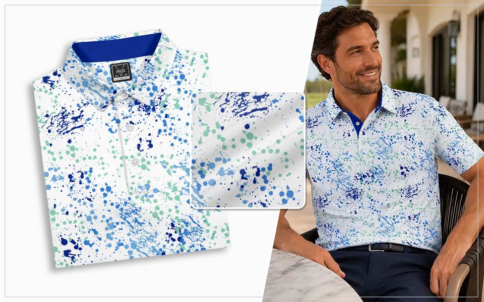 Urban Renewal Splatter Polo