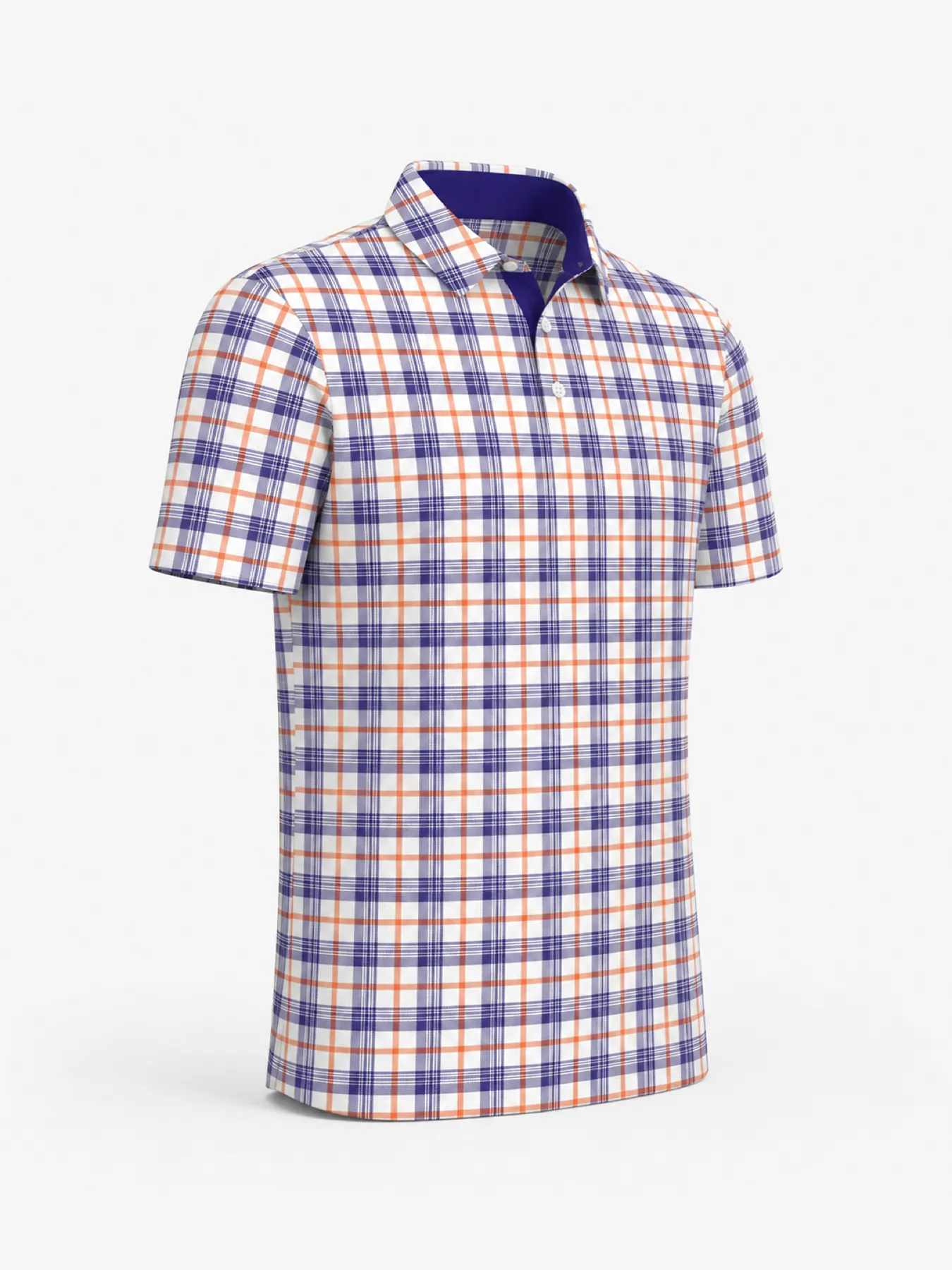 Checked Polo - Vineyard