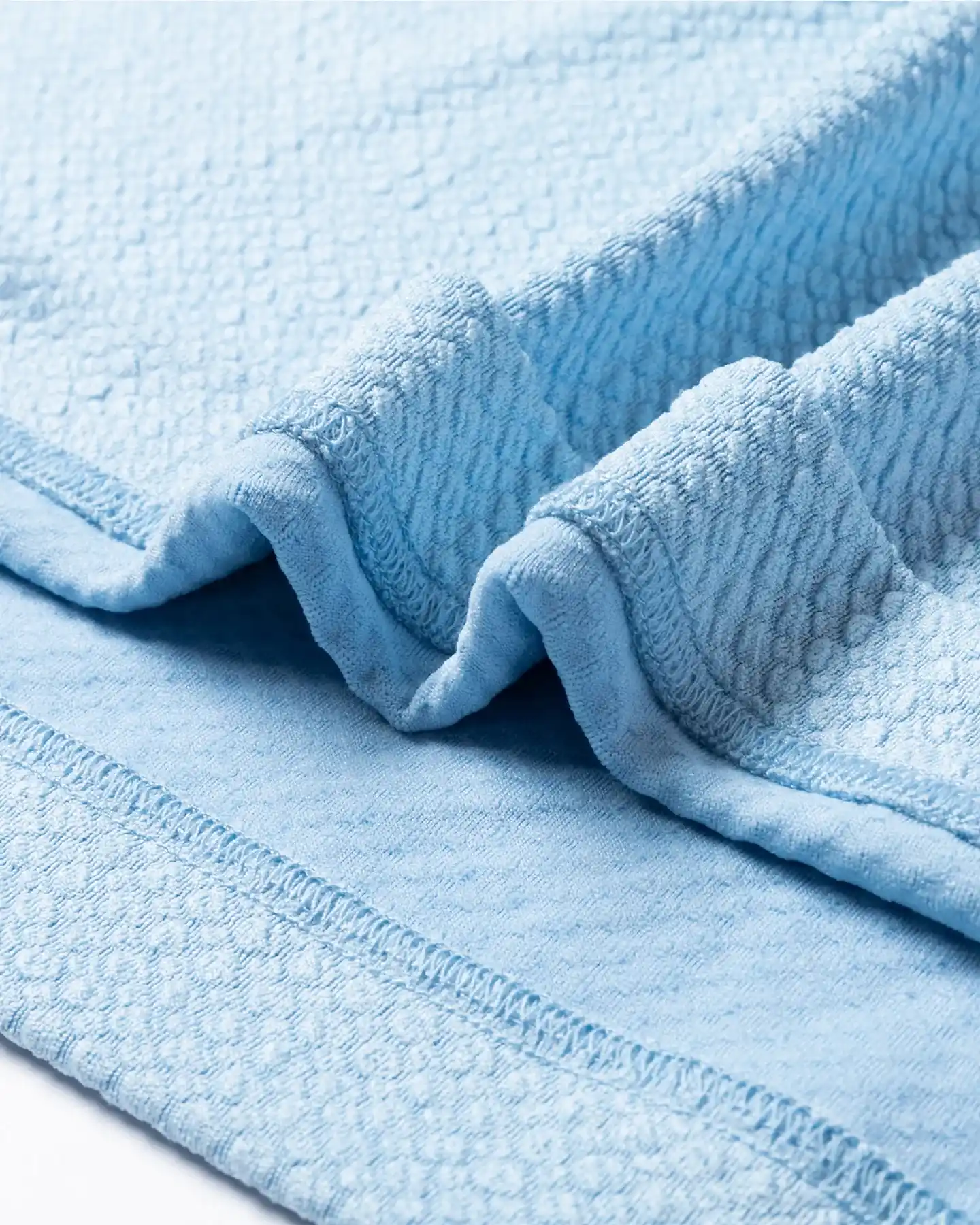 Vintage Jacquard Quarter Zip - Blue - Deolax