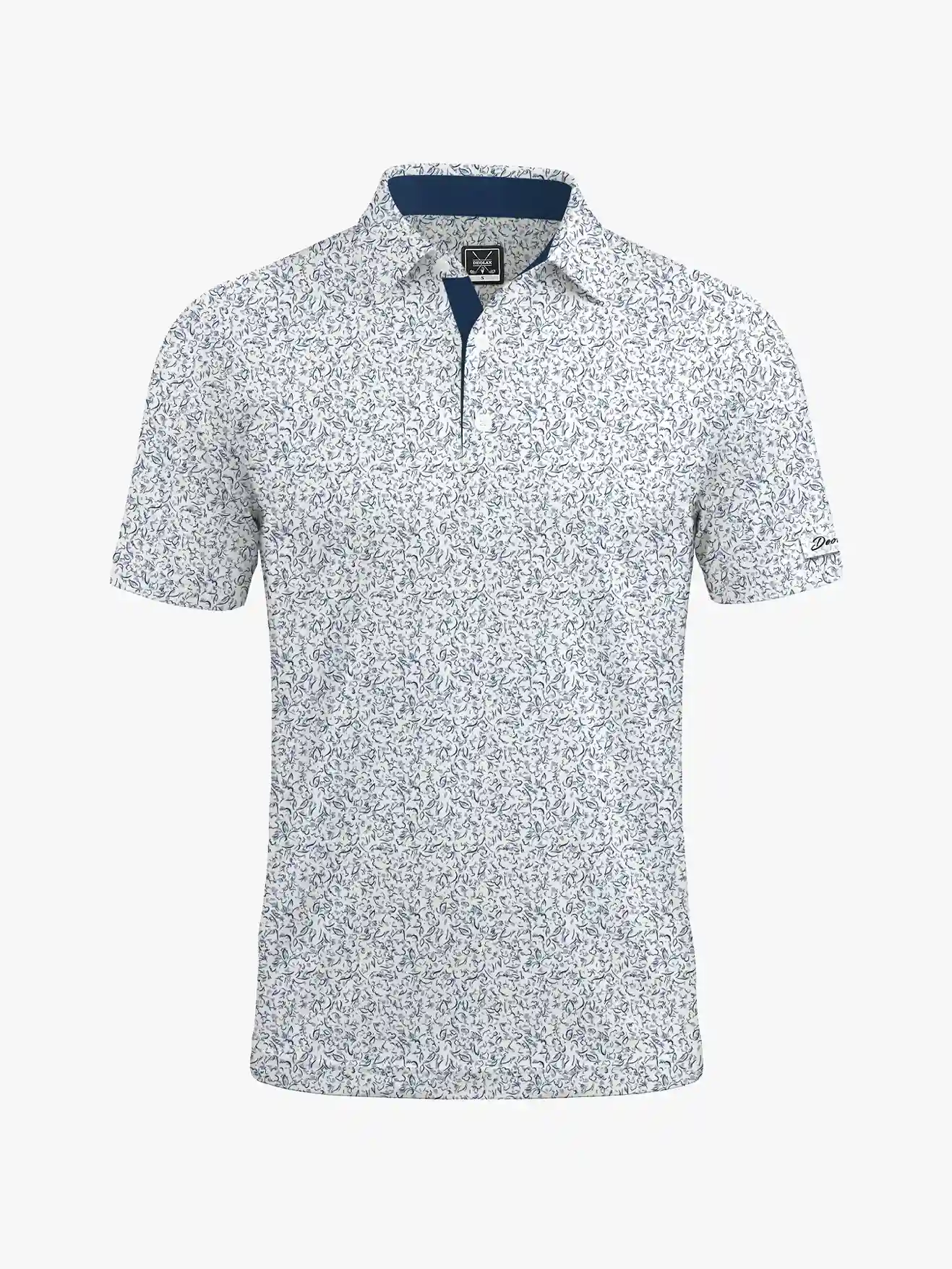 Vintage Vine Floral Polo - Deolax