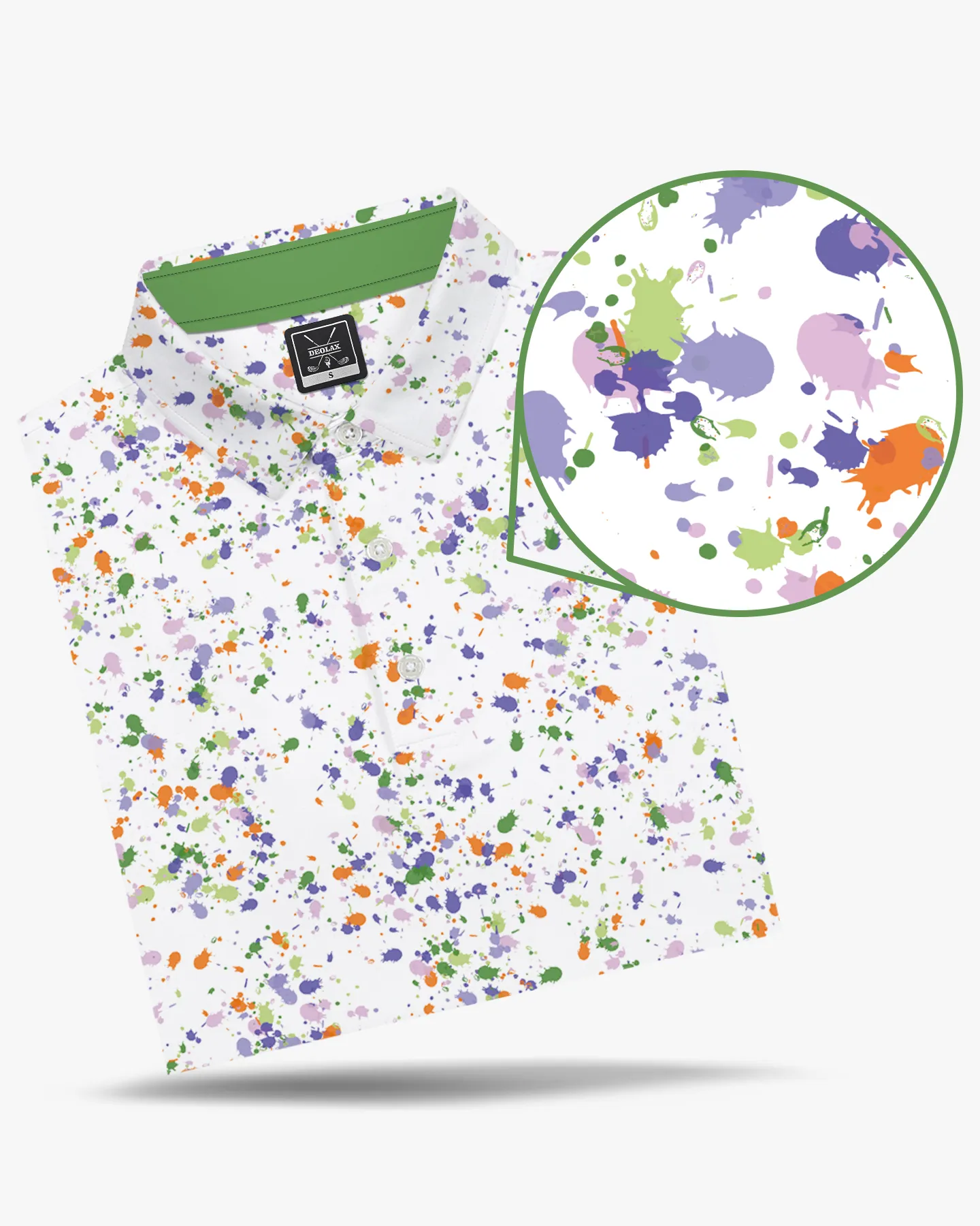 Vivid Splatter Polo - Deolax