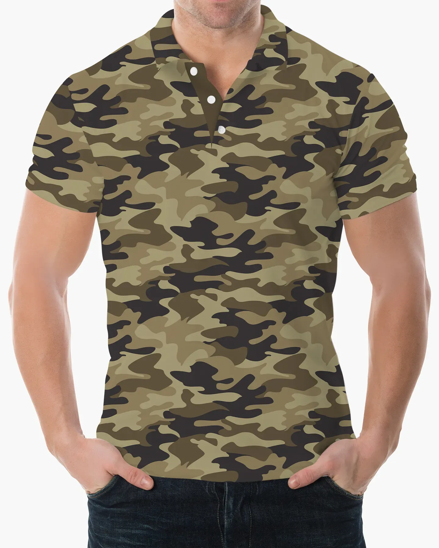 Volition Camo Polo - Deolax