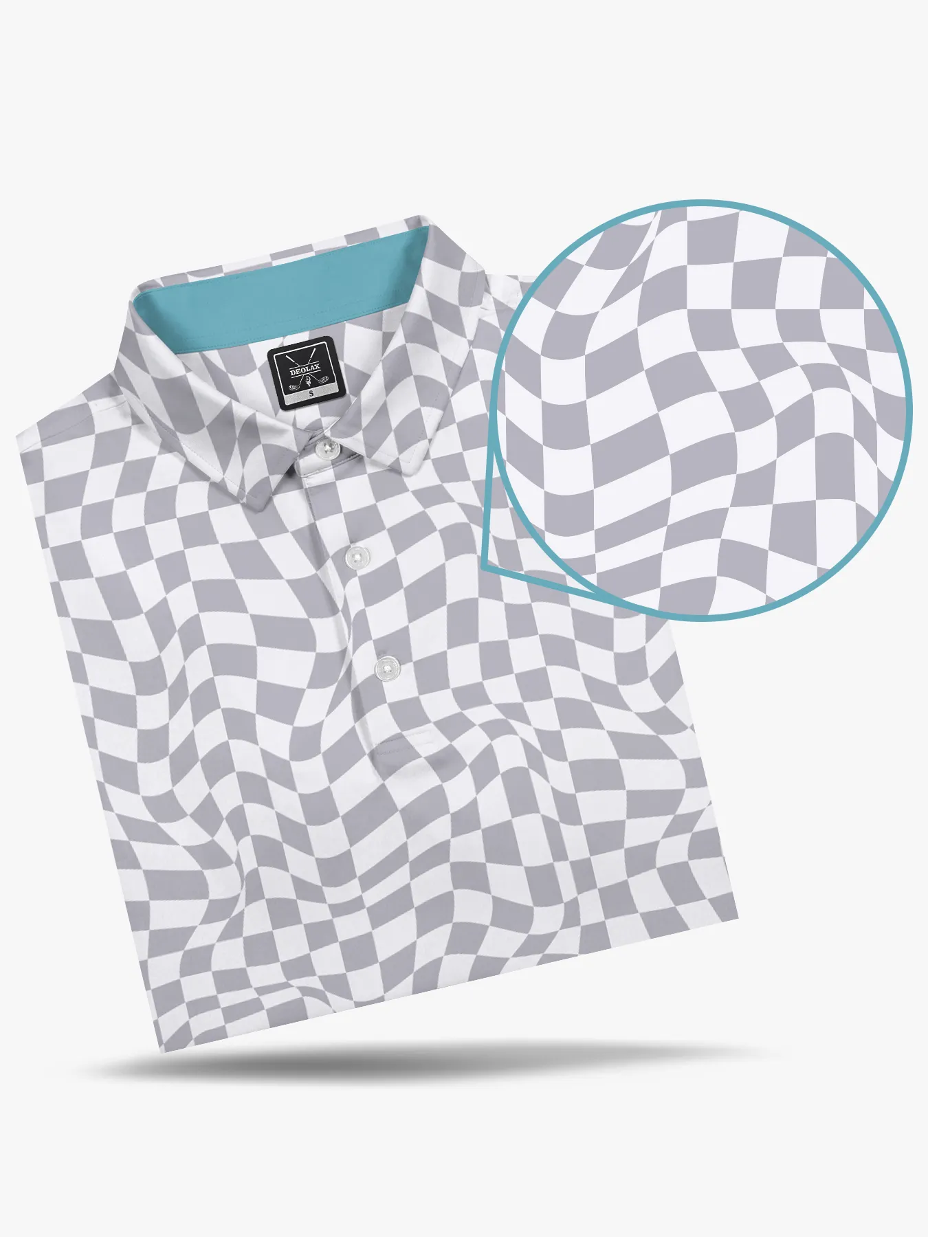 Warp Speed Gray Polo - Deolax