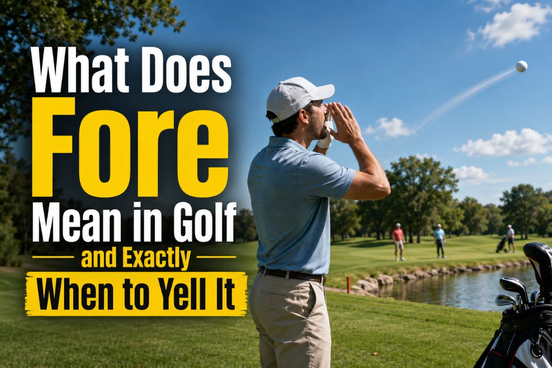 What Does Fore Mean in Golf