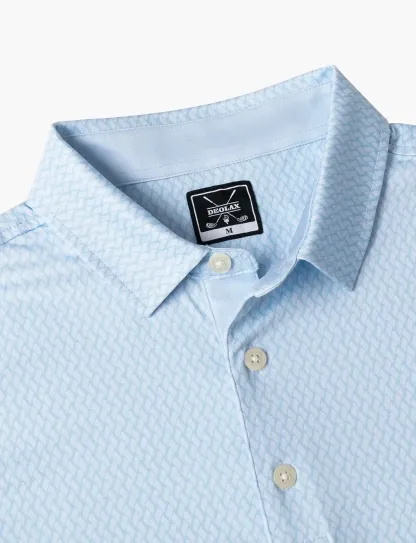 Wiggle Print Polo