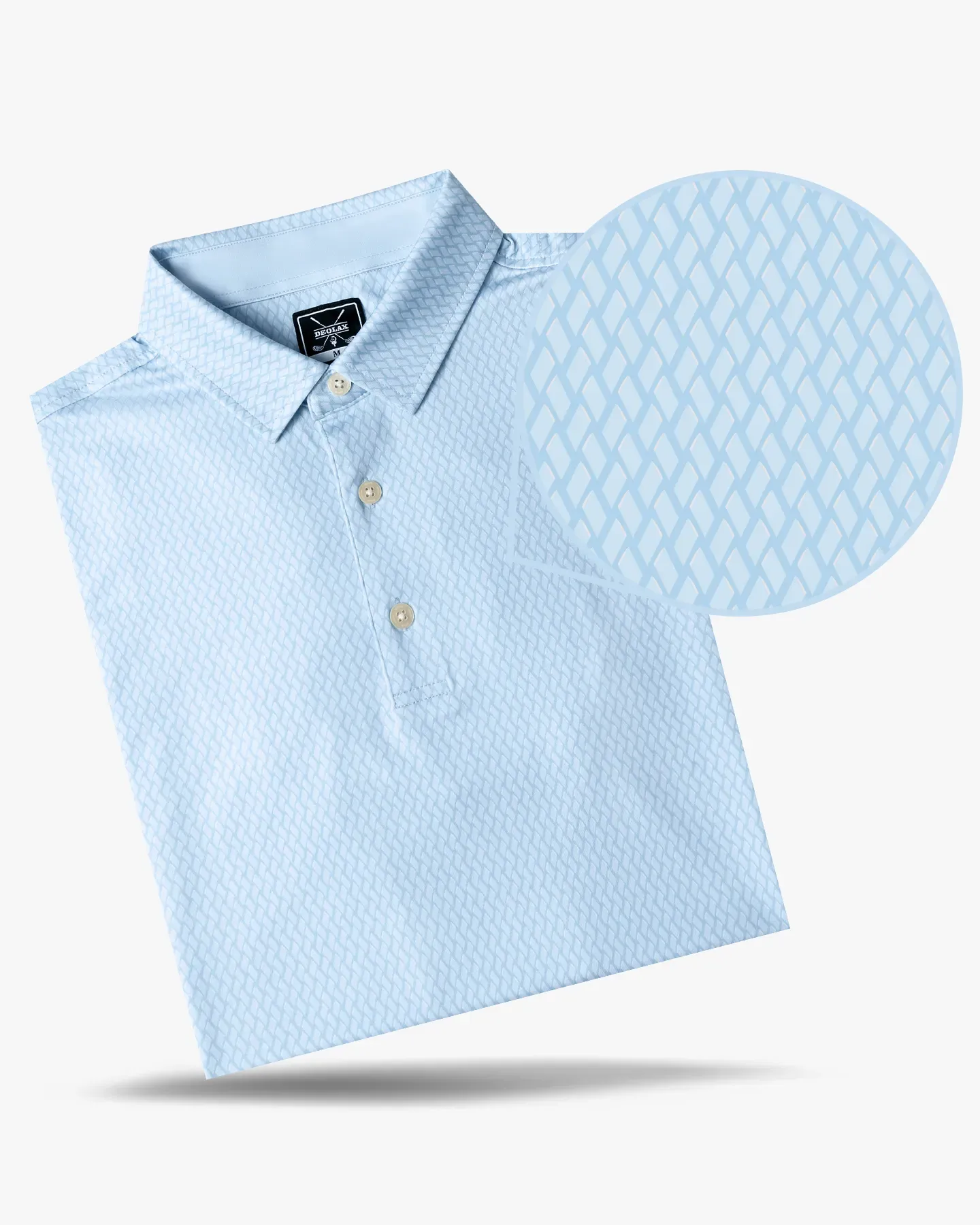 Wiggle Print Polo Shirt - Deolax