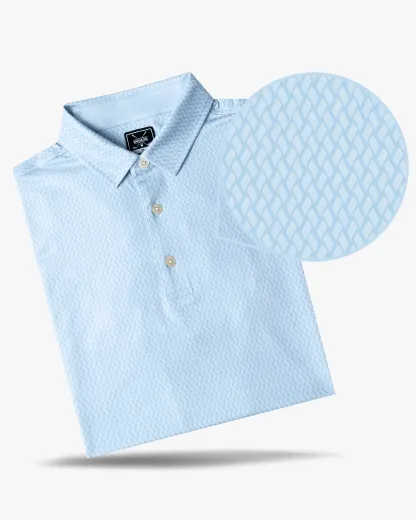 Wiggle Print Polo