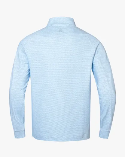 Wiggle Print Quarter Zip - Deolax