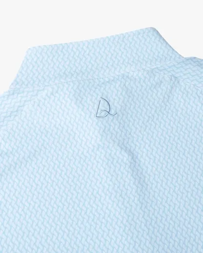 Wiggle Print Quarter Zip - Deolax