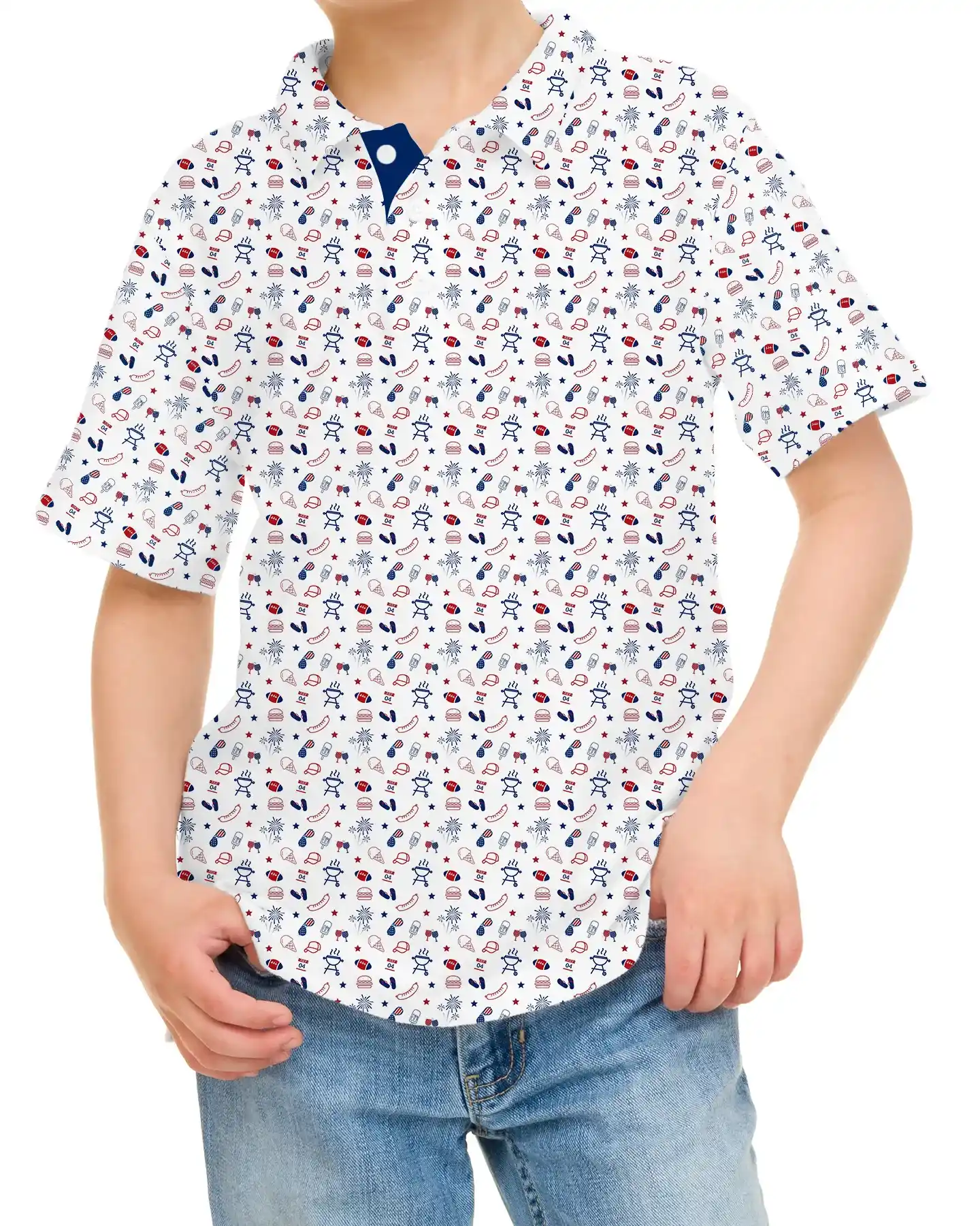 Youth Polo - BBQ Shirt - Deolax