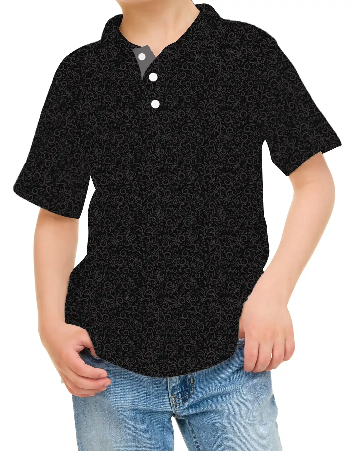 Youth Polo - Paisley 