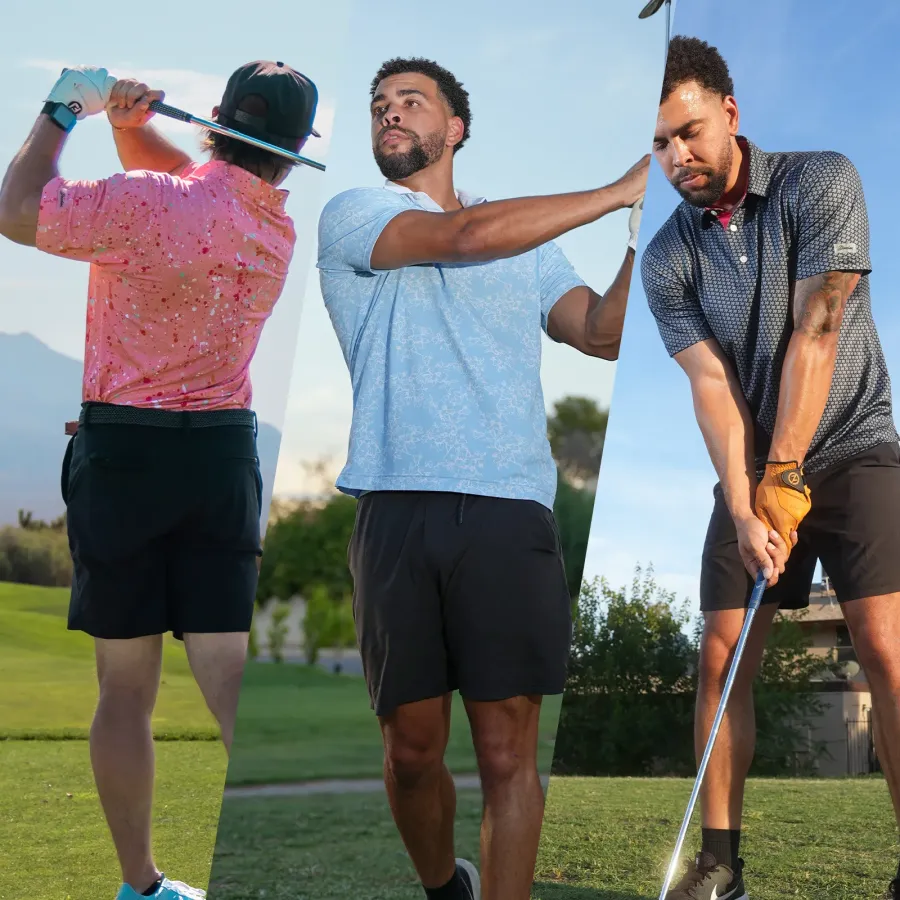 mens blade collar golf shirts