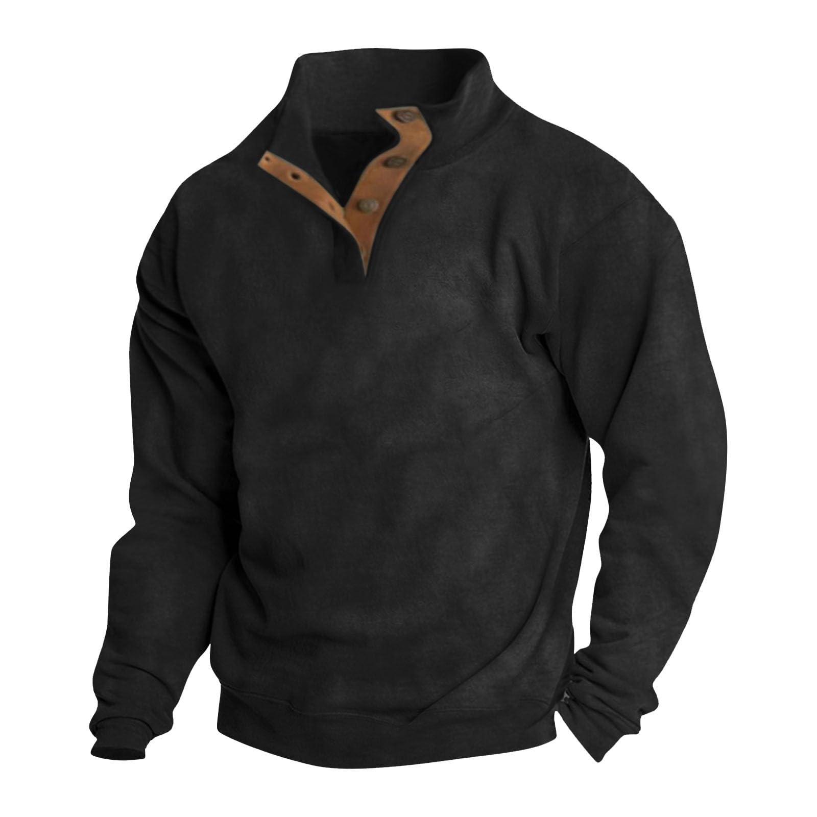 Black Friday 70% OFF- Men's Outdoor Casual Henley Golf Long Sleeve Swe