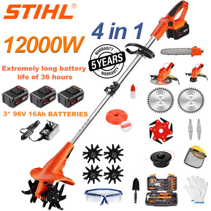 STIHL 5-v-1 večnamenski kultivator (obrezovanje, sečnja dreves, rahljanje zemlje)