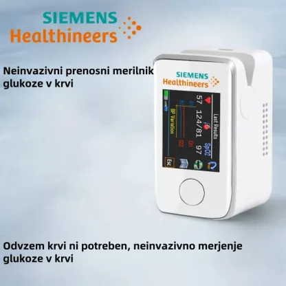 2025 Siemensov neinvazivni merilnik glukoze v krvi nova neboleča izkušnja