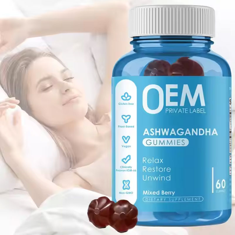 Ashwagandha & Vitamin D2 Gummies – Relaxation & Wellness Support