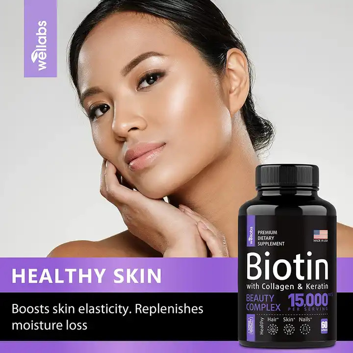 Biotin & Vitamin B Complex Capsules – Beauty & Wellness Support