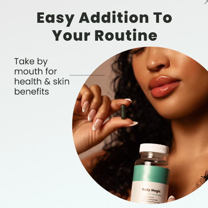 Body Magic Chlorophyll Capsules – Natural Body Odour Eliminator & Freshness Boost