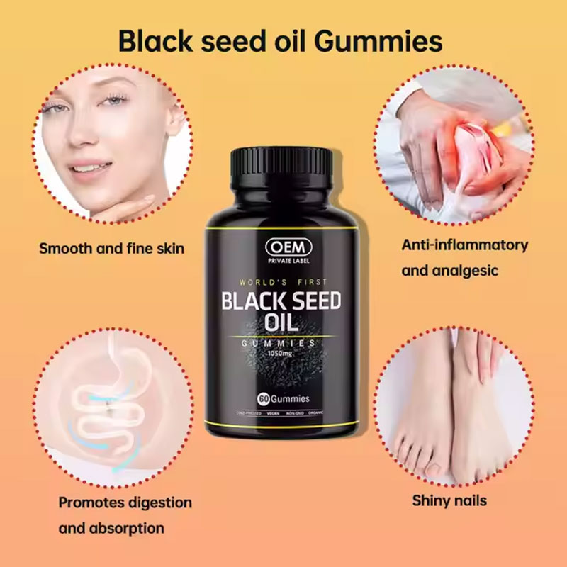 Black Seed Oil Soft Candy – All-Round Wellness Boost for Hair, Skin & Vitality