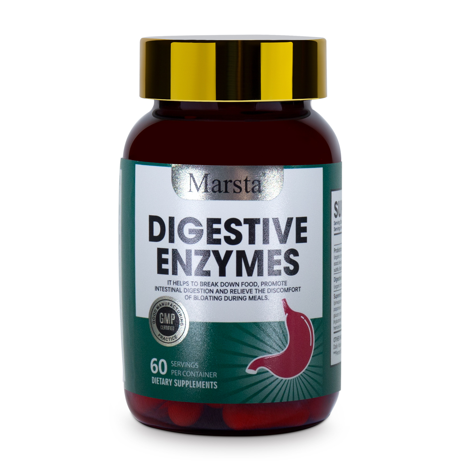 Digestive Enzyme Capsules – Probiotic & Enzyme Digestive Support
