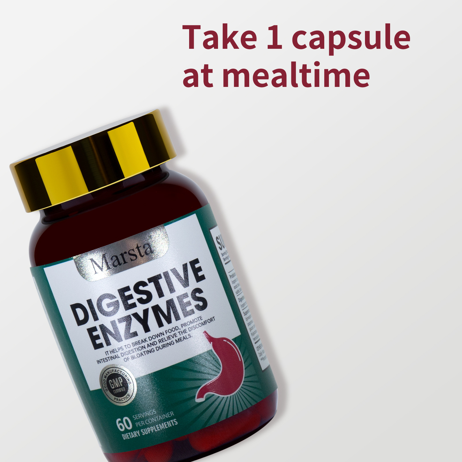 Digestive Enzyme Capsules – Probiotic & Enzyme Digestive Support