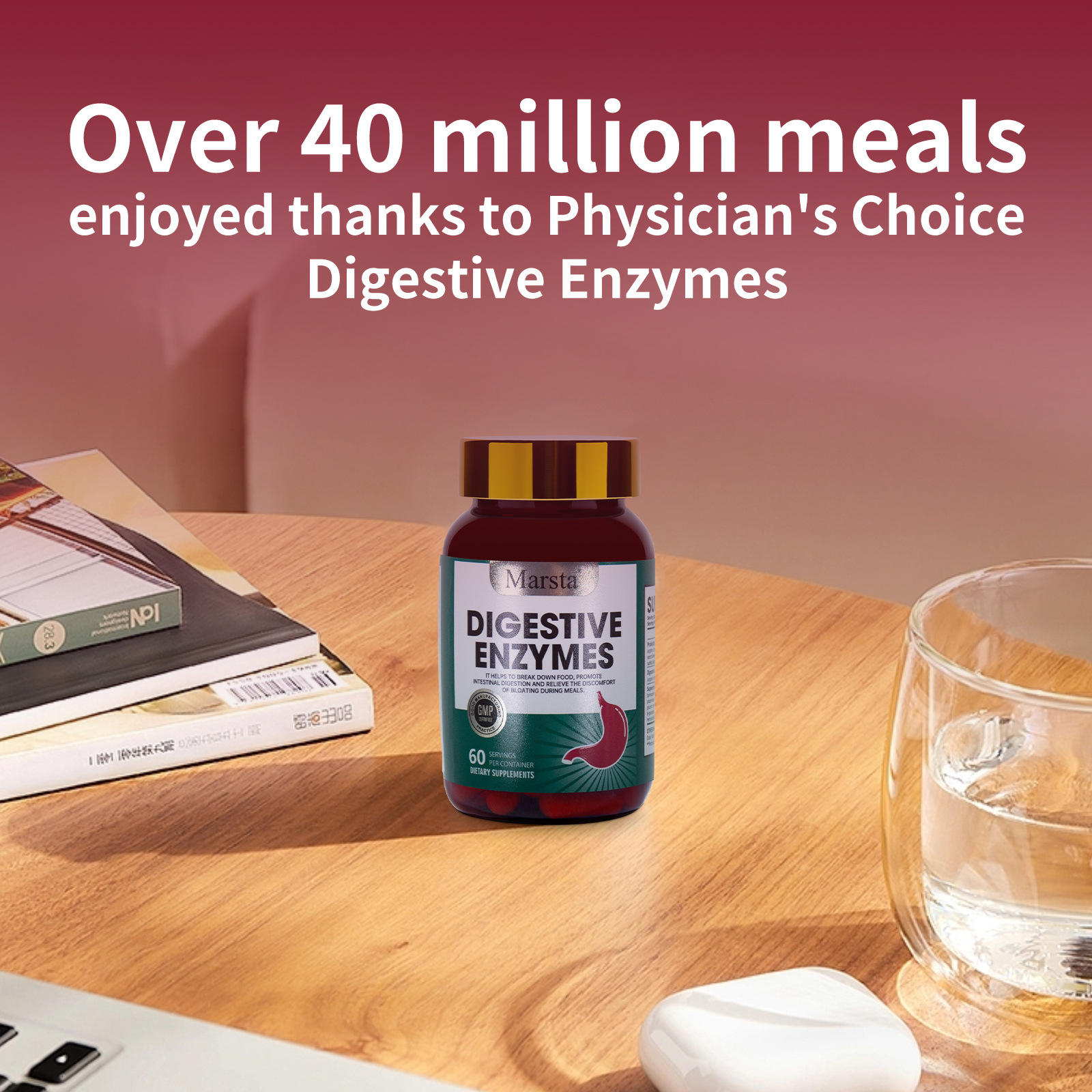 Digestive Enzyme Capsules – Probiotic & Enzyme Digestive Support