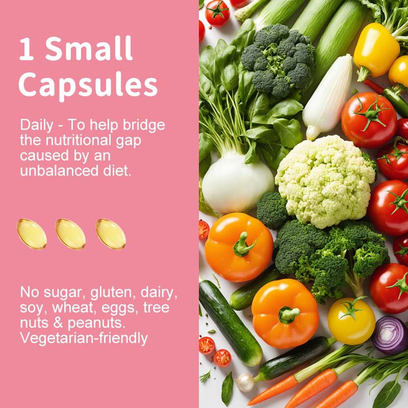 Magnesium Complex Softgel Capsules – 500mg Blend (Oxide, Citrate, Malate)