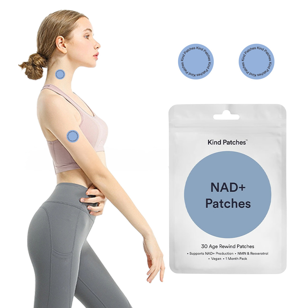 NAD+ Skin Care & Wellness Patches – 30-Day Gentle Support Pack