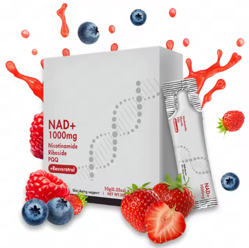 NAD+ Anti-Aging Drink – Niacinamide & Berry Supplement | Energy, Immunity & Heart Health | 30ml
