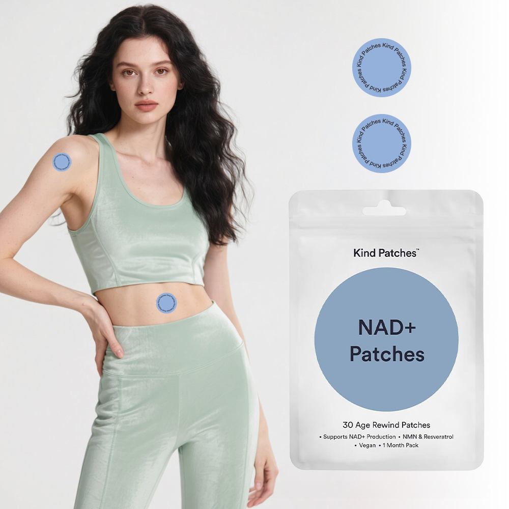 NAD+ Skin Care & Wellness Patches – 30-Day Gentle Support Pack