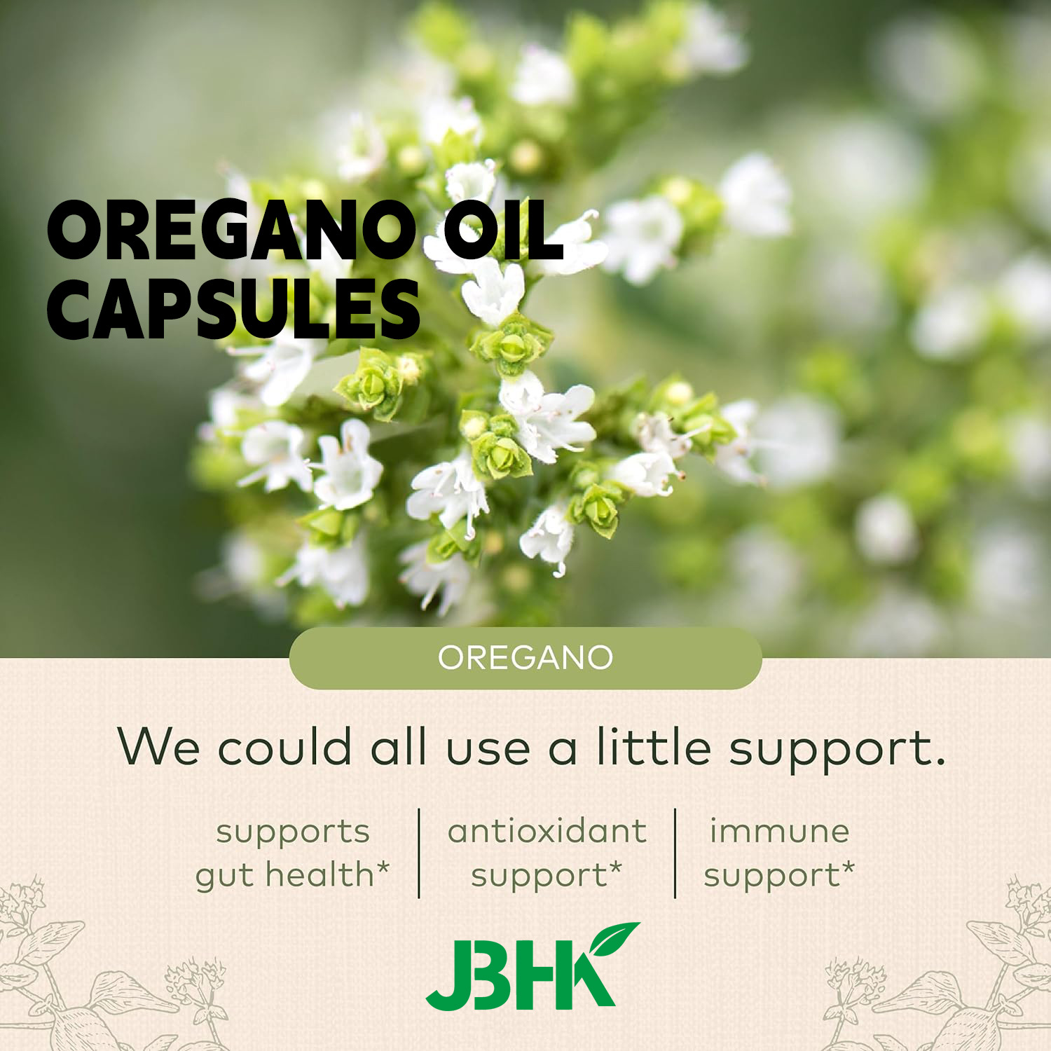Oil of Oregano Soft Capsules with Black Seed Oil