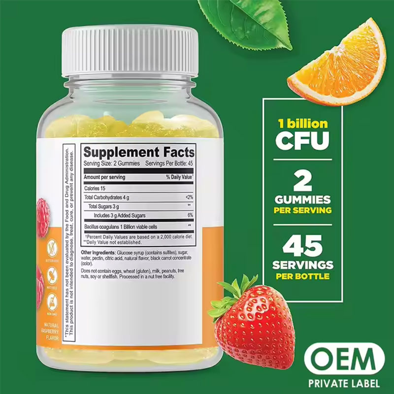 Gastrointestinal Digestive Gummies – Probiotic & Vitamin Support