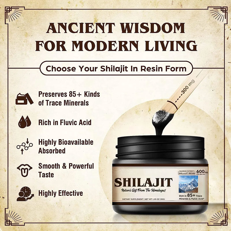 Shilajit Resin Ointment – Natural Mineral-Rich Formula