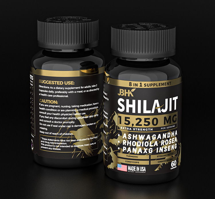 Shilajit Capsules – Ultra Extra Strength Formula for Energy & Vitality
