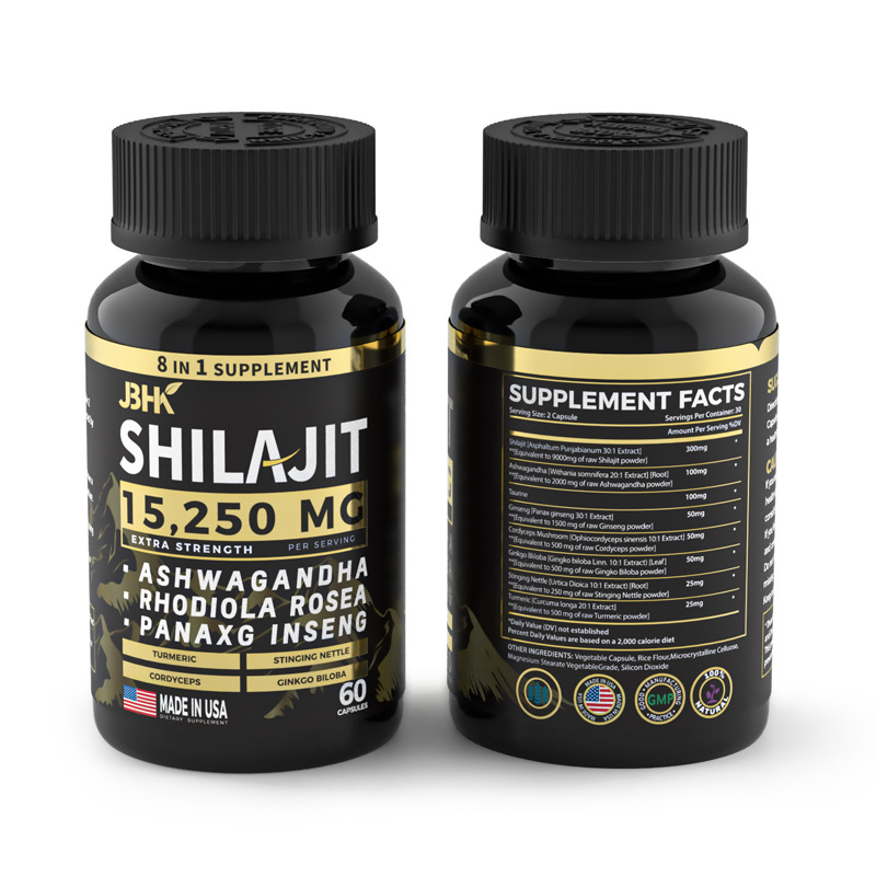 Shilajit Capsules – Ultra Extra Strength Formula for Energy & Vitality