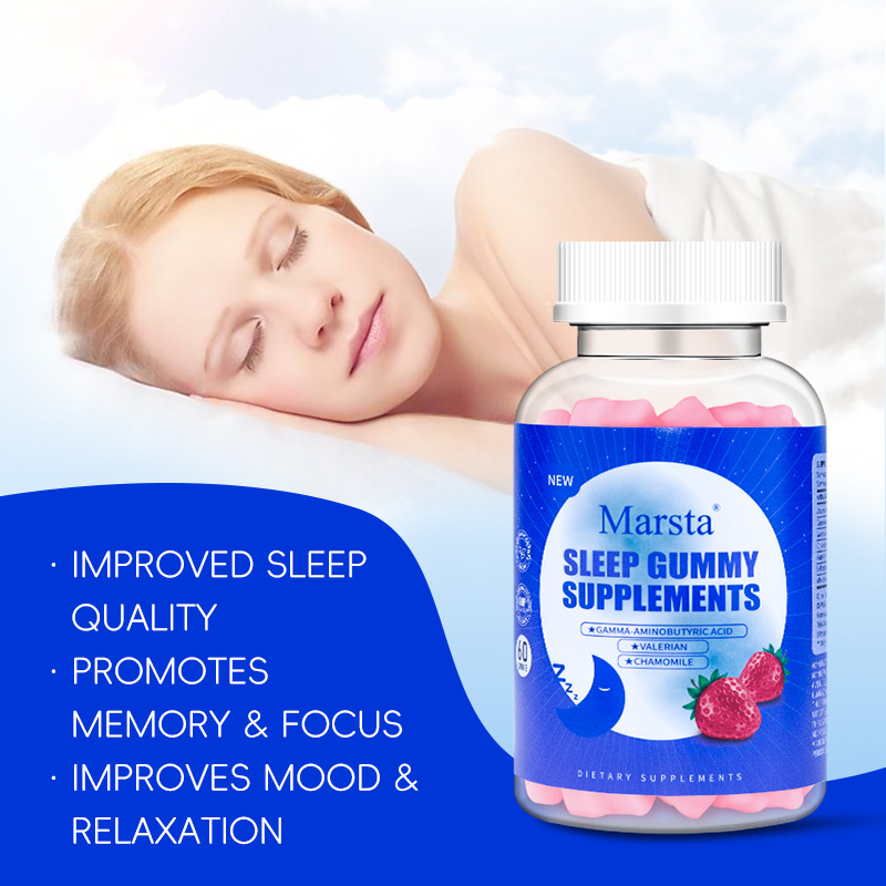 Gamma Aminobutyric Acid Sleep Gummies – Natural Relaxation & Sleep Support