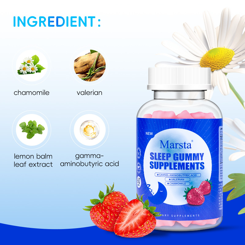 Gamma Aminobutyric Acid Sleep Gummies – Natural Relaxation & Sleep Support
