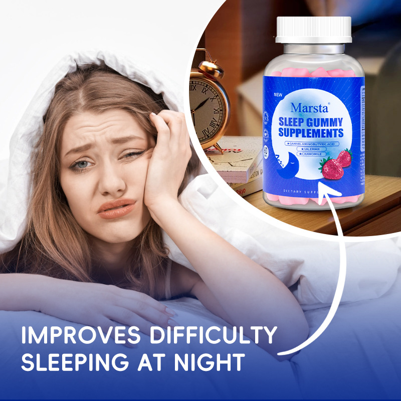 Gamma Aminobutyric Acid Sleep Gummies – Natural Relaxation & Sleep Support
