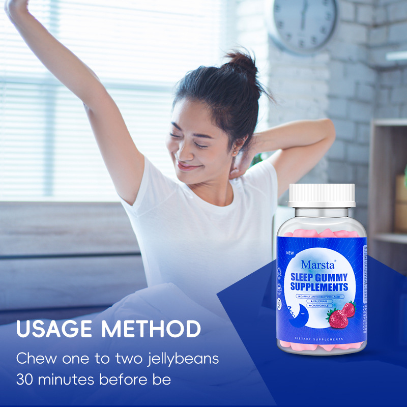 Gamma Aminobutyric Acid Sleep Gummies – Natural Relaxation & Sleep Support