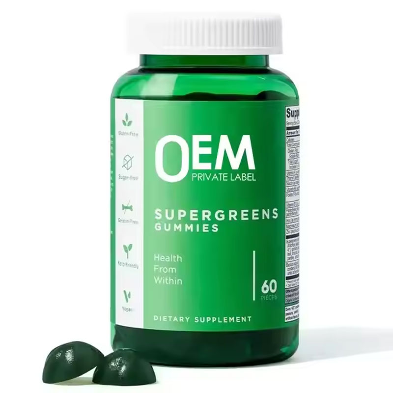Super Green Vitamin Gummies – Chlorophyll & Multi-Blend Wellness