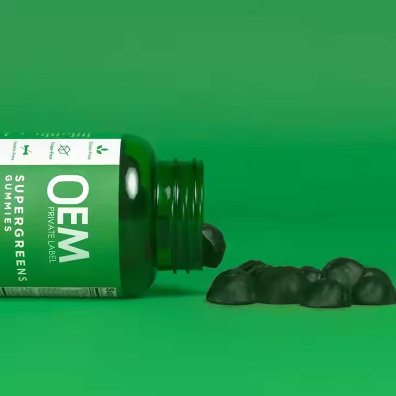 Super Green Vitamin Gummies – Chlorophyll & Multi-Blend Wellness