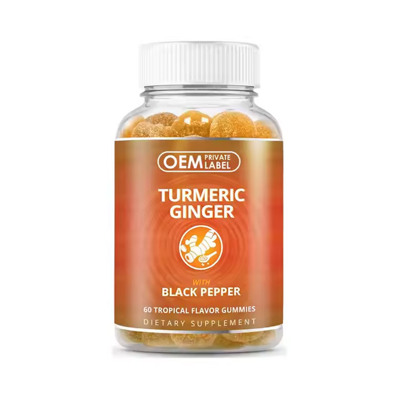 Curcumin & Black Pepper Gummies – Turmeric & Ginger Support
